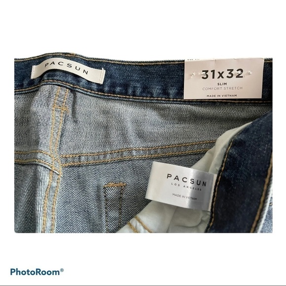 PACSUN slim comfort stretch jeans - Picture 6 of 7
